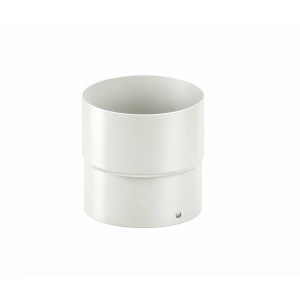 Złączka rury spustowej KROP STAL Ø90 mm – biały RAL 9010